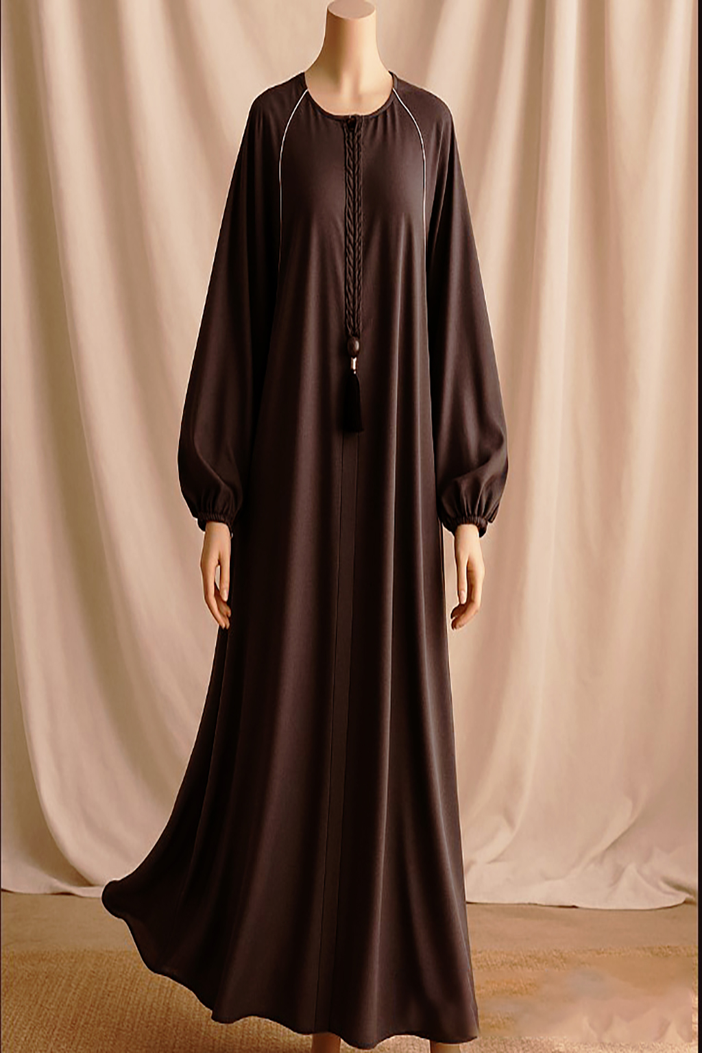 Brown abaya 2